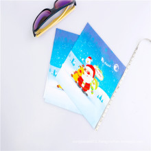2020 Christmas Custom  Print Santa Claus Glasses  Microfiber Clearing Cloth